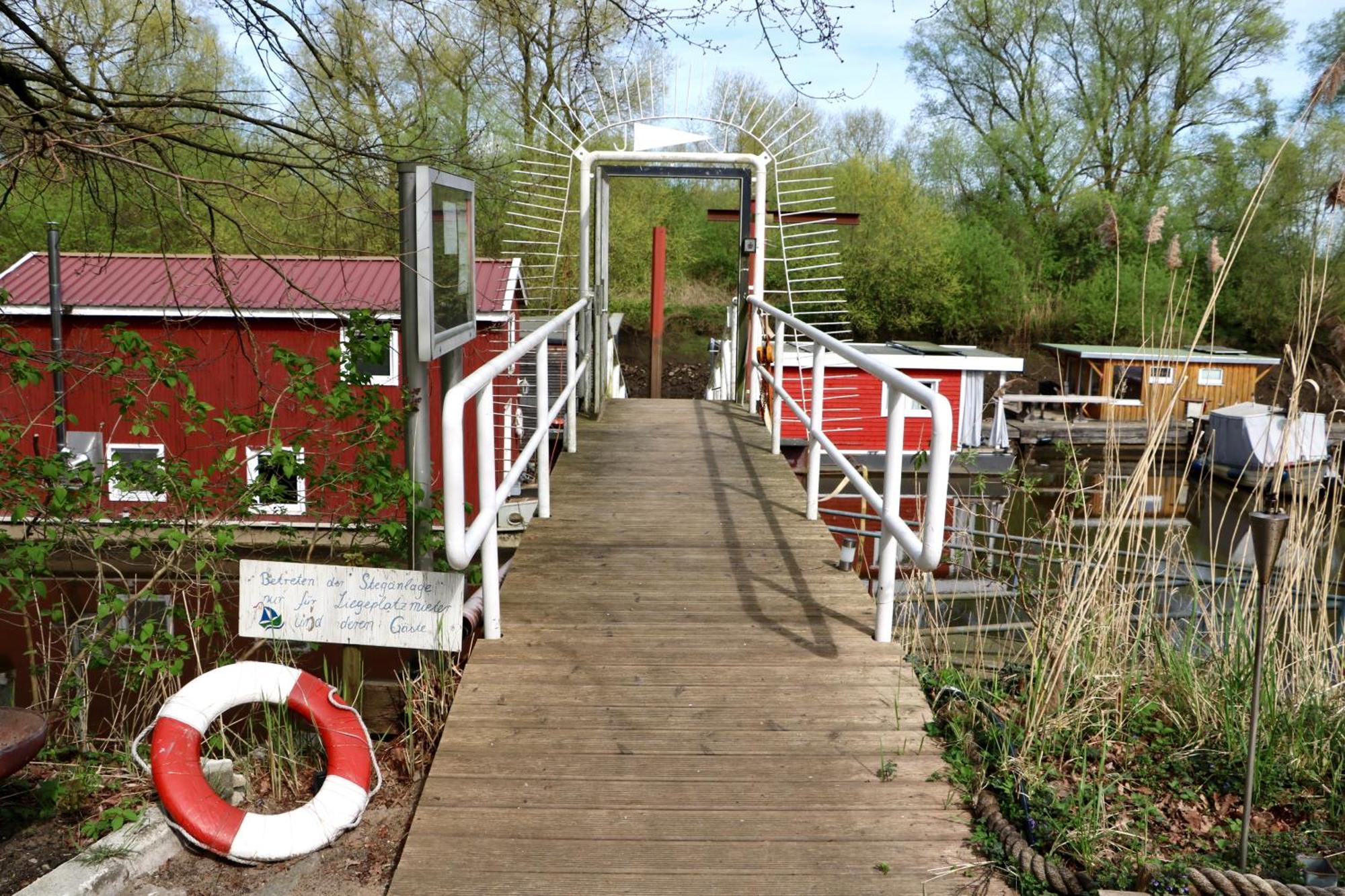 Hausboot Stoeckte Villa Winsen  Ngoại thất bức ảnh